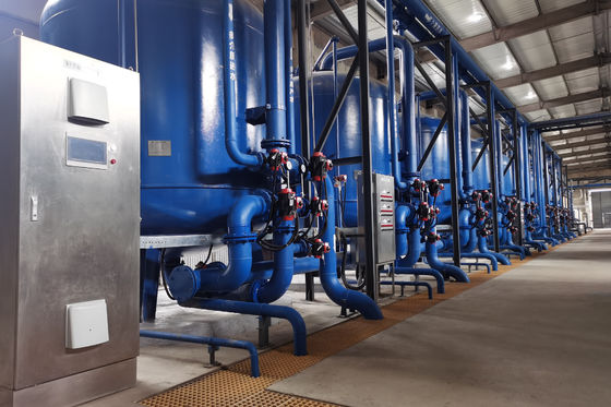 खरीदें 10~15m/H सक्रिय कार्बन फिल्टर अपशिष्ट जल उपचार में रासायनिक प्रदूषक हटाने ऑनलाइन निर्माण