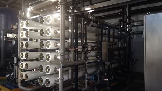एकल चरण रिवर्स ऑस्मोसिस प्रणाली खाद्य उद्योग के लिए औद्योगिक जल उपचार
