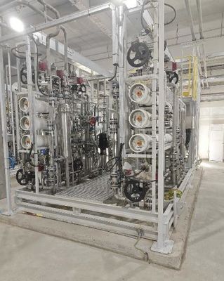 औद्योगिक दो चरण रिवर्स ऑस्मोसिस प्रणाली स्किड पानी की गुणवत्ता में सुधार के लिए घुड़सवार