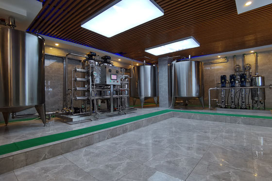 एकल चरण औद्योगिक रिवर्स ऑस्मोसिस प्रणाली जल उपचार स्वचालित नियंत्रण